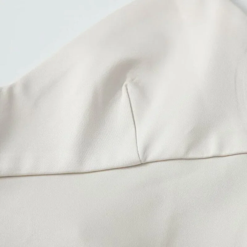 فستان هالتر مثير على شكل حرف A بحاشية غير متماثلة وحافة من الدانتيل للحفلات فستان أنيق للسيدات رفيع وبسيط ومتين بدون أكمام ملابس خروج #5