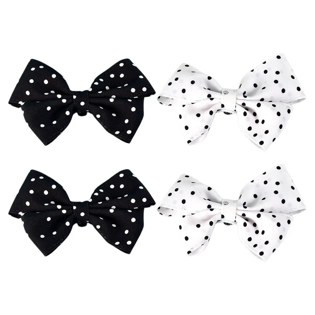 

Bow Shoe Clips Black White Removable For High Heels Women Detachable Bowknot Buckles Wedding Party Bridal Decoration Shoe