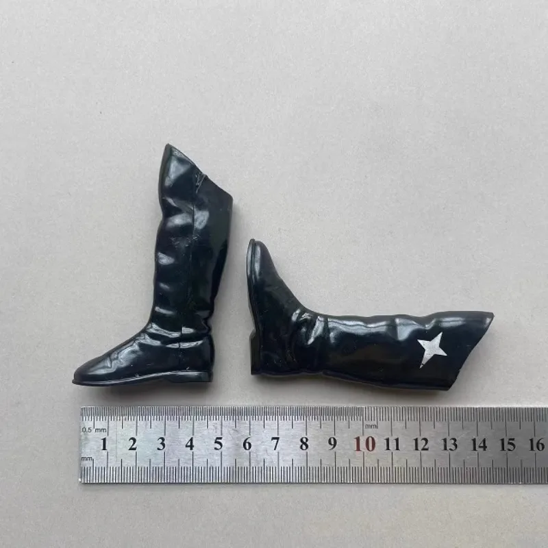 Maßstab 1:6, Soldat, trendige lange Stiefel, japanischer Stil, weiche Gummi-Hohlschuhe, Modell, passend für 12-Zoll-Actionfiguren, Medicom-Puppen