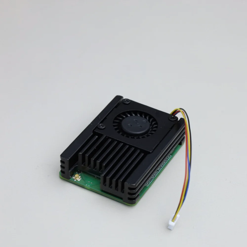 Cooling Fan Radiator For For Raspberry Pi CM5 PWM Speed Control Thermal Protection For IO Base Board Integration