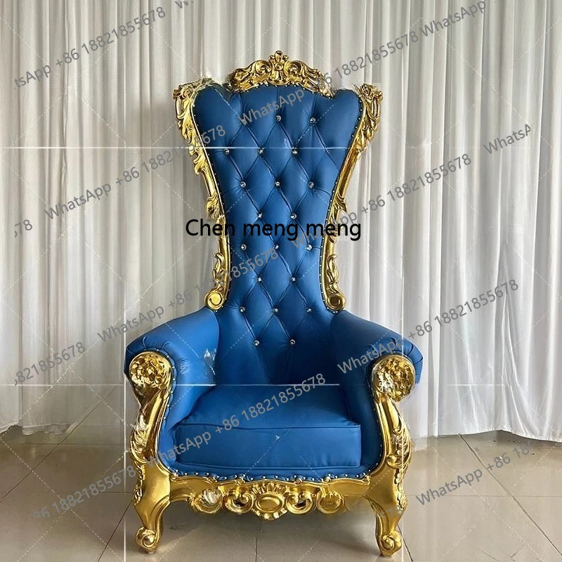 

X Hotel clubhouse lobby image, high-backed chairs carved foyer decoration, chairs