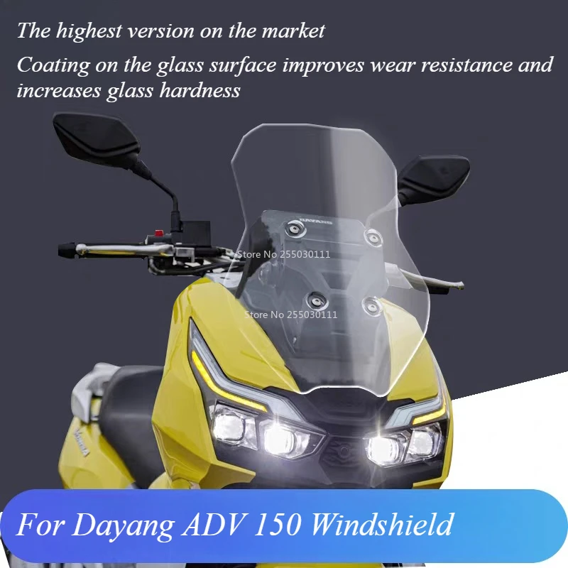 

For Dayang ADV 150 ADV 150 ADV-150 Adv150 Motorcycle Windshield Modification Windshield Modification Front Windshield DY150T-36