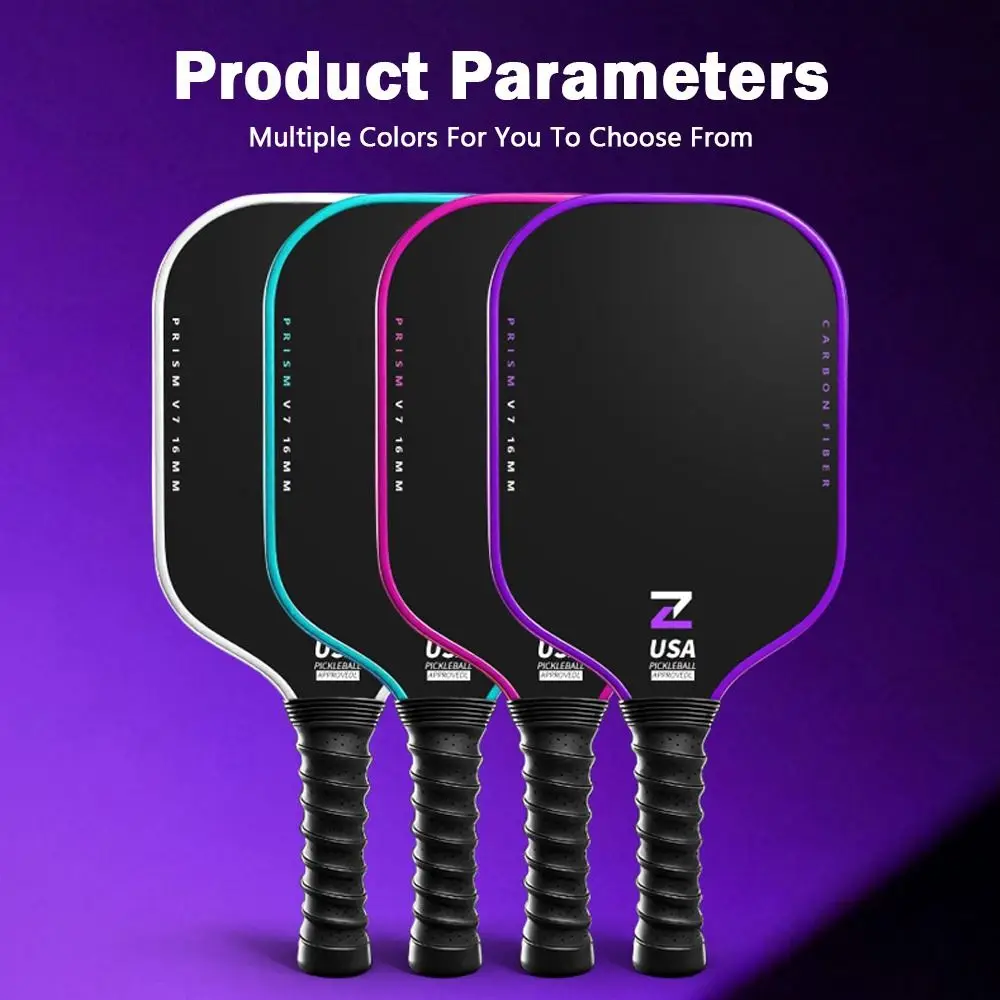 

T700 Pickleball Paddle Frosted Surface USAPA Approved Pickle Ball Paddle Professional Carbon Fiber Professional Game Supplies