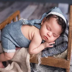 Newborn Photography Props Baby Outfit Photoshoot Clothing Bebe Boy Girl Hat Costume