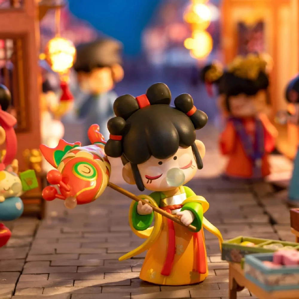 

Toptoy Nanci Golden Hairpin Design Girl'S Car Ornaments Antique Hand-Made Trendy Blind Box Toy Birthday Gift For Children