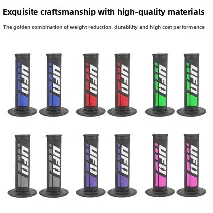 22 24mm Motorcycle PowerMotor Grips Anti-slip Gel Handle Wear-resistant Shock-absorbing Handlebar Accessories Motocross Pit Bike