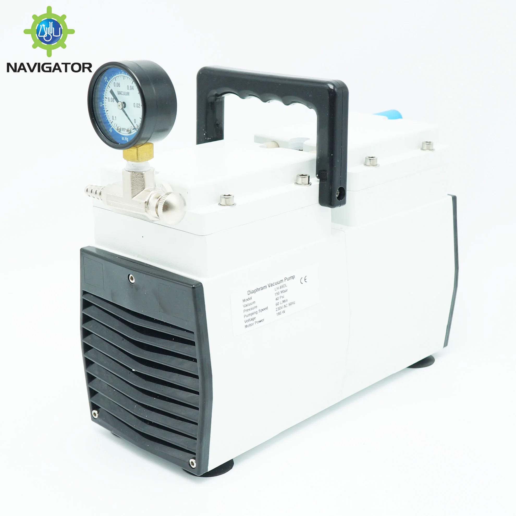 Two-in-One Stainless Steel Lab Pump Small Oil-Free Vacuum Suction Filtration Silent Operation OEM Customization Supported