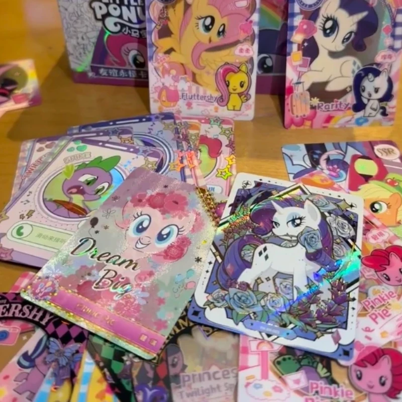Official Genuine Kayou My Little Pony‌ Peripheral Game Card A Whole Box Of Rainbow 4th Round Game Collection Card Daily Gifts