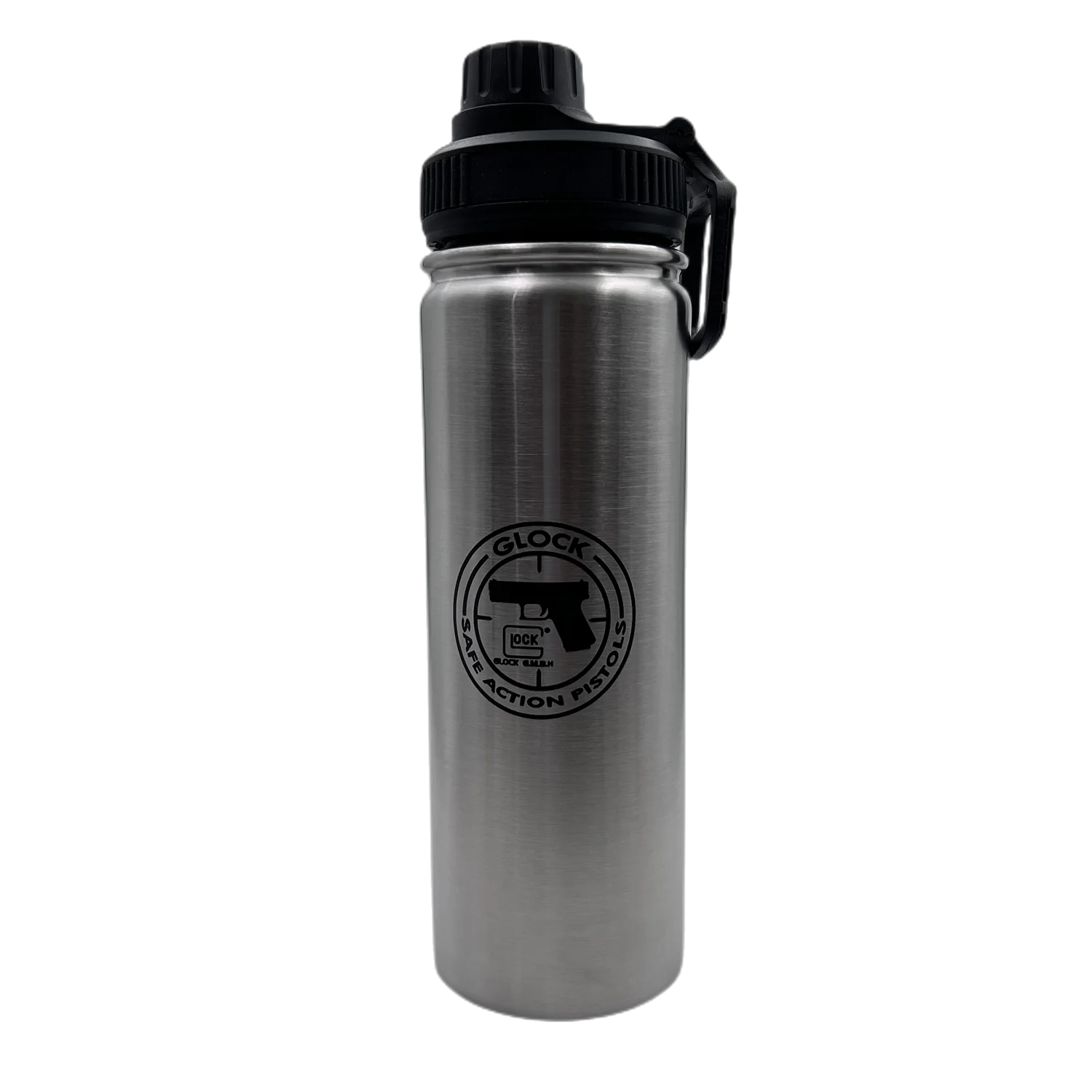 Glock-termo deportivo táctico, taza de agua de acero inoxidable 304 para estudiantes al aire libre