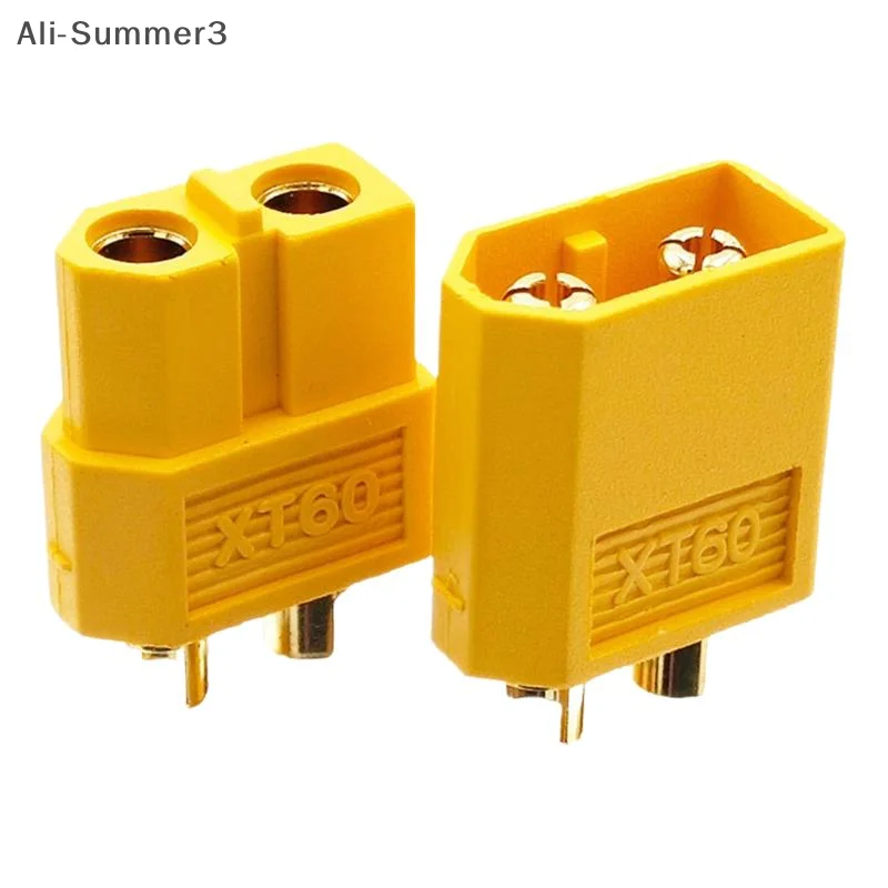 (YY)5쌍 RC 장난감 XT60 남성 여성용 불릿 커넥터 레이싱 DIY 액세서리 플러그 RC 리포 배터리용