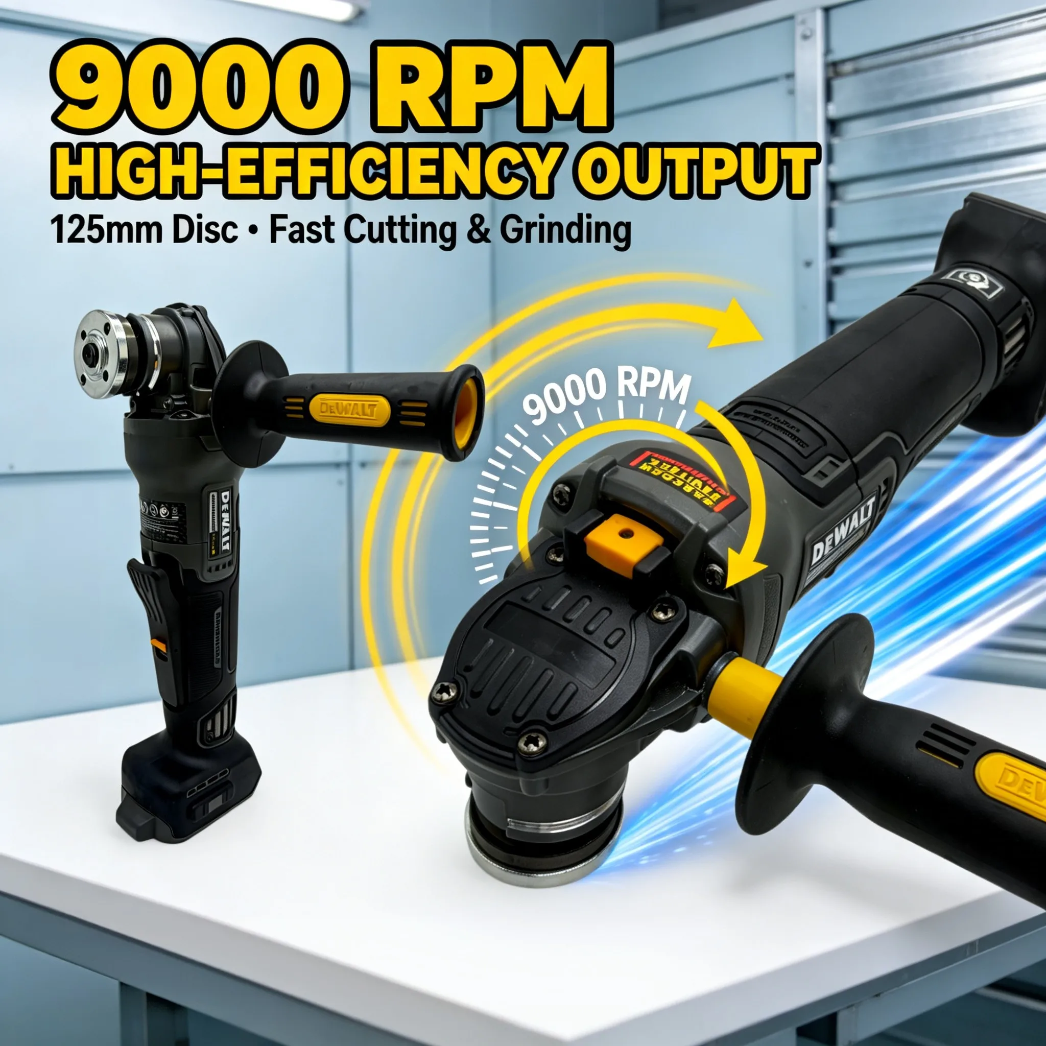 DEWALT DCG406 Meuleuse d'angle - Cordless Angle Grinder 125Mm Brushless avis et prix