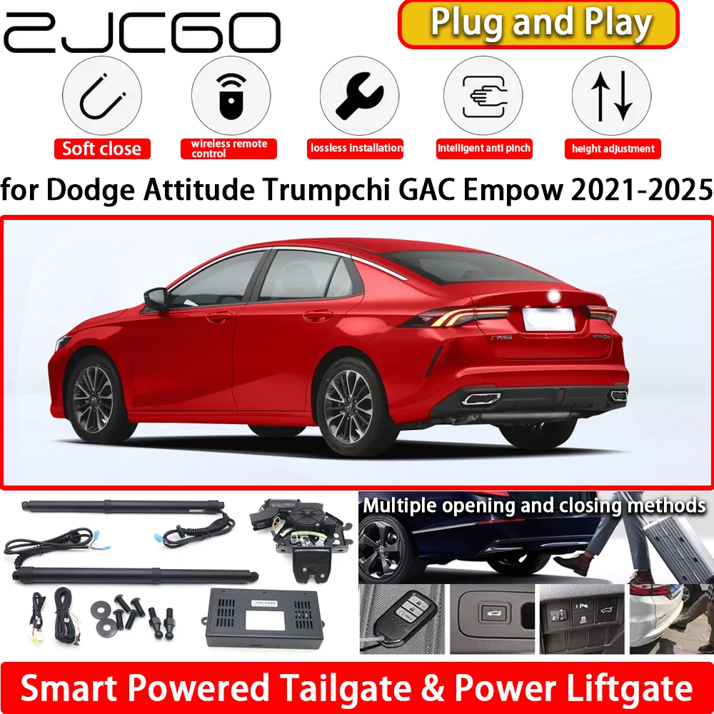 for Dodge Attitude Trumpchi GAC Empow 2021-2025 OEM Automatic Electric Powered Tailgate Power Liftgate Tail Gate Lift Kit System