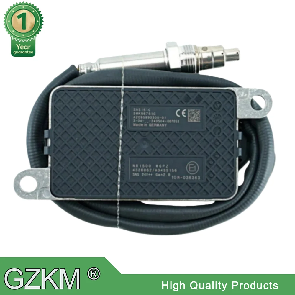 NOx Sensor 4326862 5WK96751C  For Cummins Engine DAF TRUCK 24V