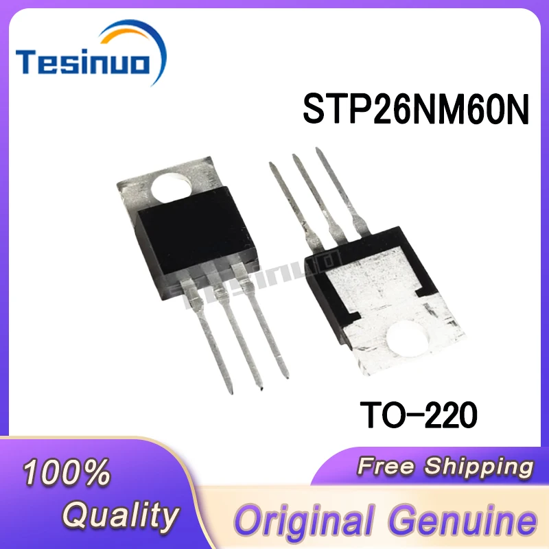 10/PCS New Original STP26NM60N 26NM60N TO-220 MOS field effect tube In Stock