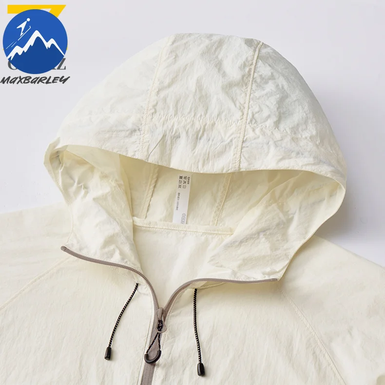 Maxbarley Sun Protection Jacket Men Women Brand Fashion Lightweight Comfortable UV Coat Casual Riding Fishing Skin Windbreaker