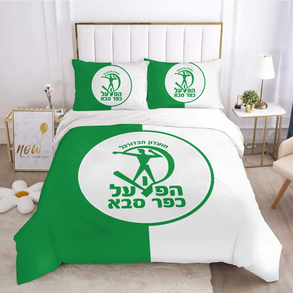 3D Printed Hapoel Kfar Saba Bedding Set Duvet Cover Bedroom Comforter Single Twin King ​Size Quilt Cover Home Textile 2/3PCS