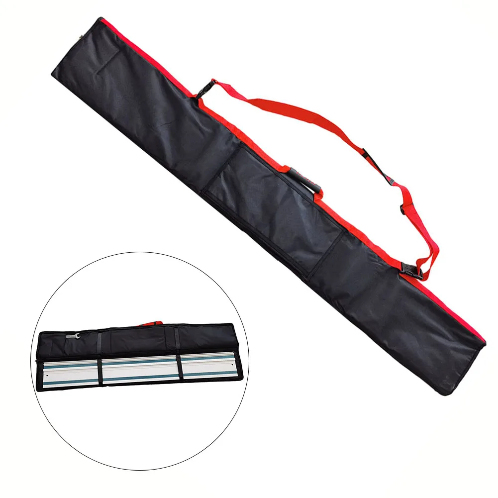 Black Guide Rail Carry Bag For 1.4M 1.5M Rails E-05664 Holder Case Storage Pouch Transport Sack With Adjustable Strap Tool Gear