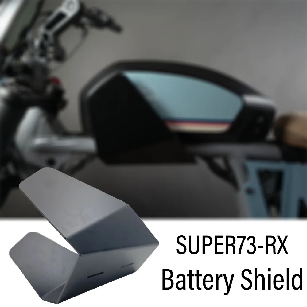 New Fit SUPER73RX Accessories Battery Shield Protective Cover Decorative Hood For SUPER73RX SUPER73-RX 73RX RX73 Super 73 RX