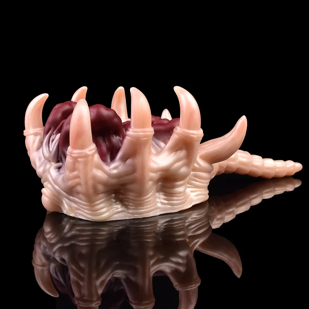 GEEBA Alien Silicone Male Masturbator Fantasy Pocket Pussy Men's Stroker Adult Sex Toys Realistic Vagina Onahole With Long Tails
