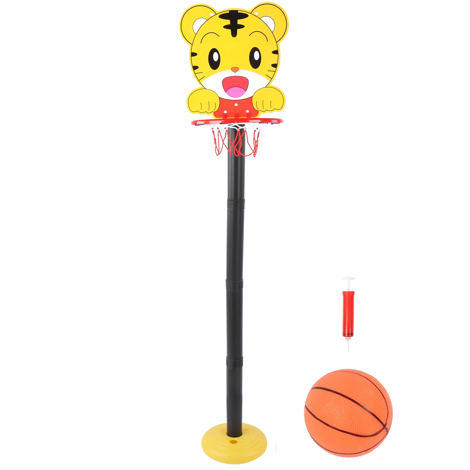 

Children Indoor Outdoor Cartoon Lifting Station Basketball Hoop Stand Kid Sports Goal Toy