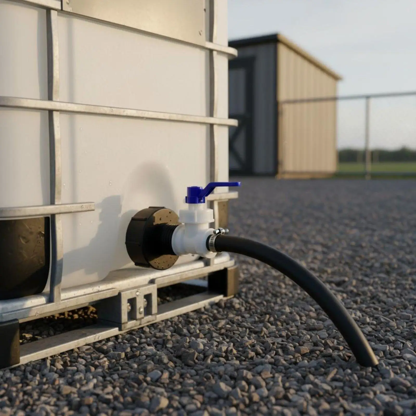 Durable Plastic IBC Spout Adapter Coarse to Fine Thread Reducer for 1000L Container and Irrigation Equipment