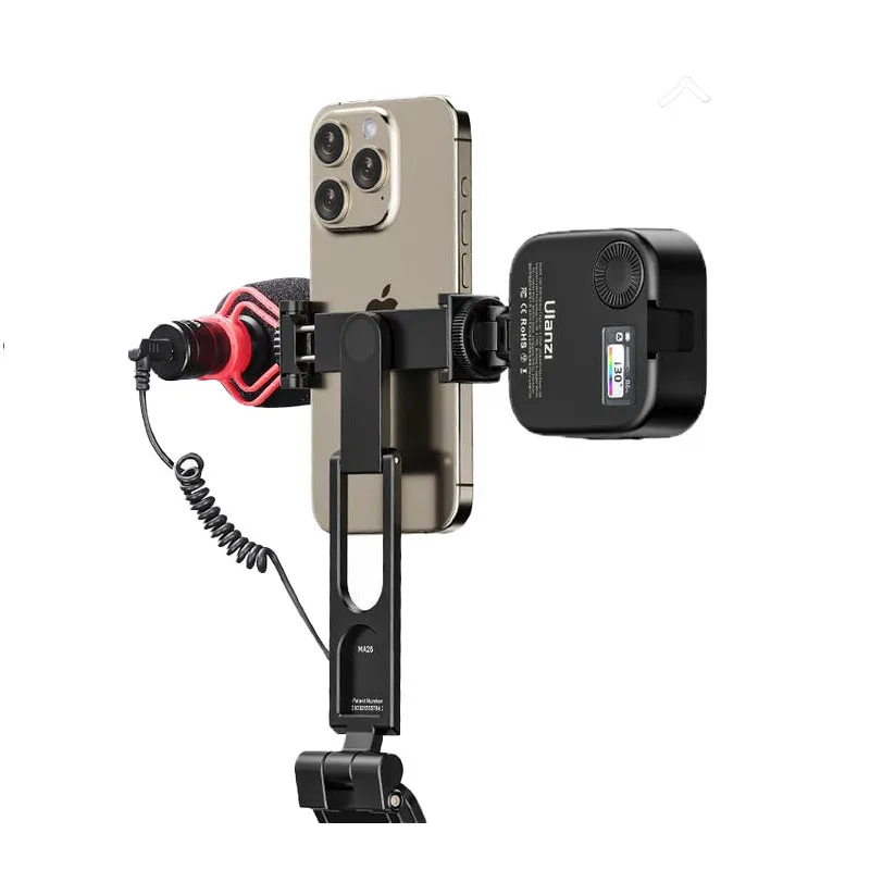 Original Ulanzi MA26 Domino Pocket Foldable Tripod Mini Handheld Rotatable Phone Bracket Vlog Live Streaming Photography