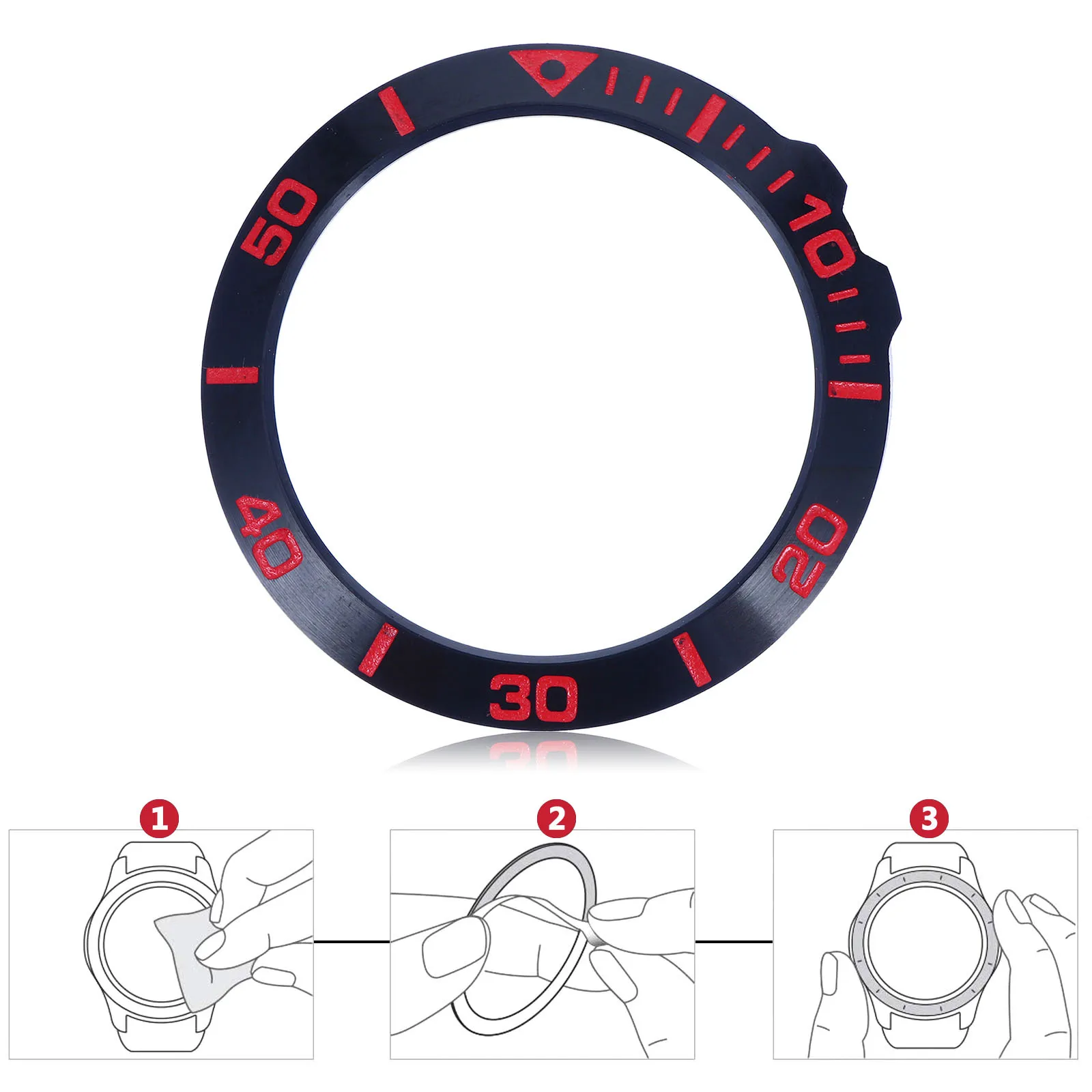 

1Pcs Stainless Steel Watch Protector Ring Durable Metal Cover for Fenix 5x Scratch Resistant Watch Bezel