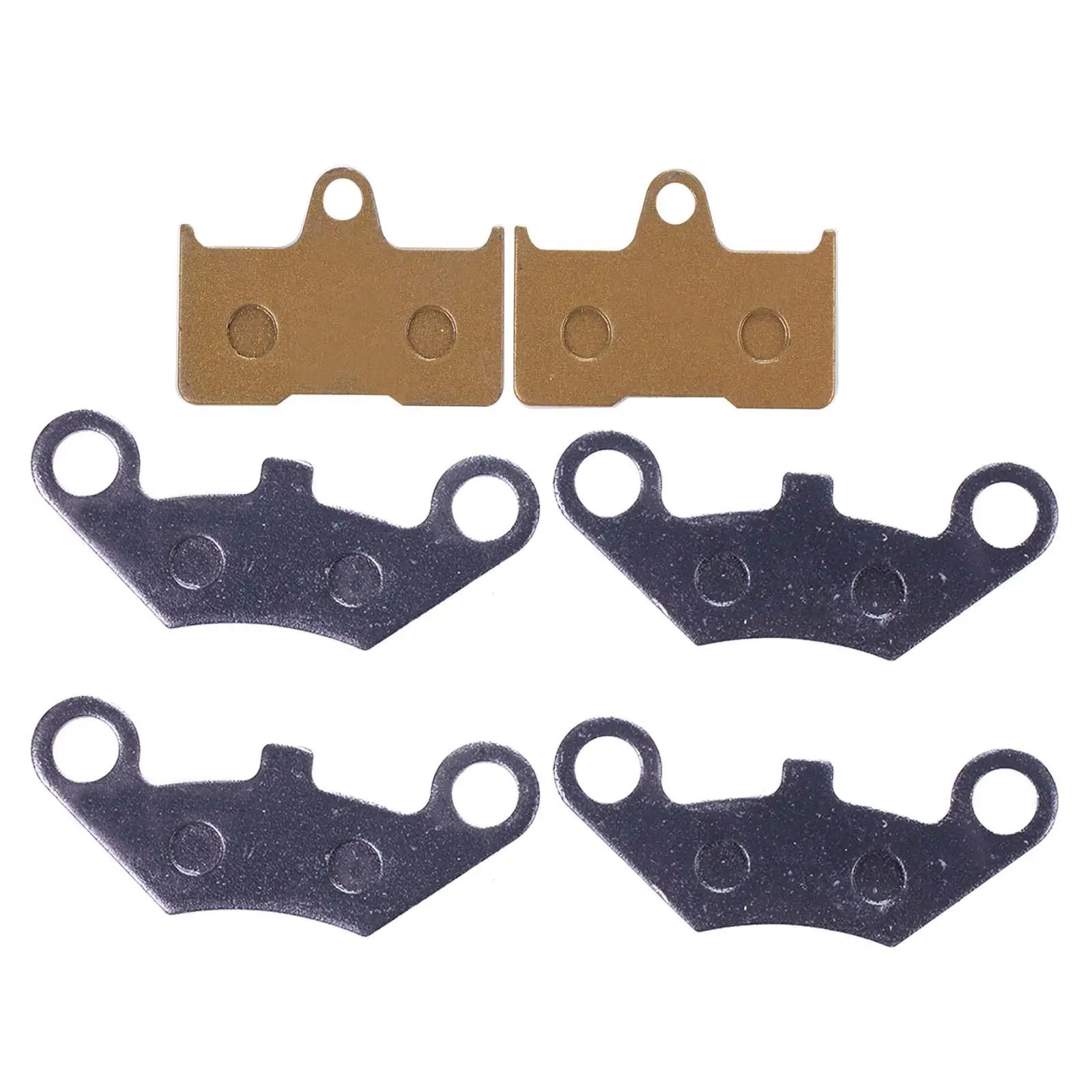 6 Pieces Front Rear Brake Pads, Replacement Parts, Durable, Easy Installation for 500cc 600cc x5 x6 x8 U5 ATV UTV Accessory