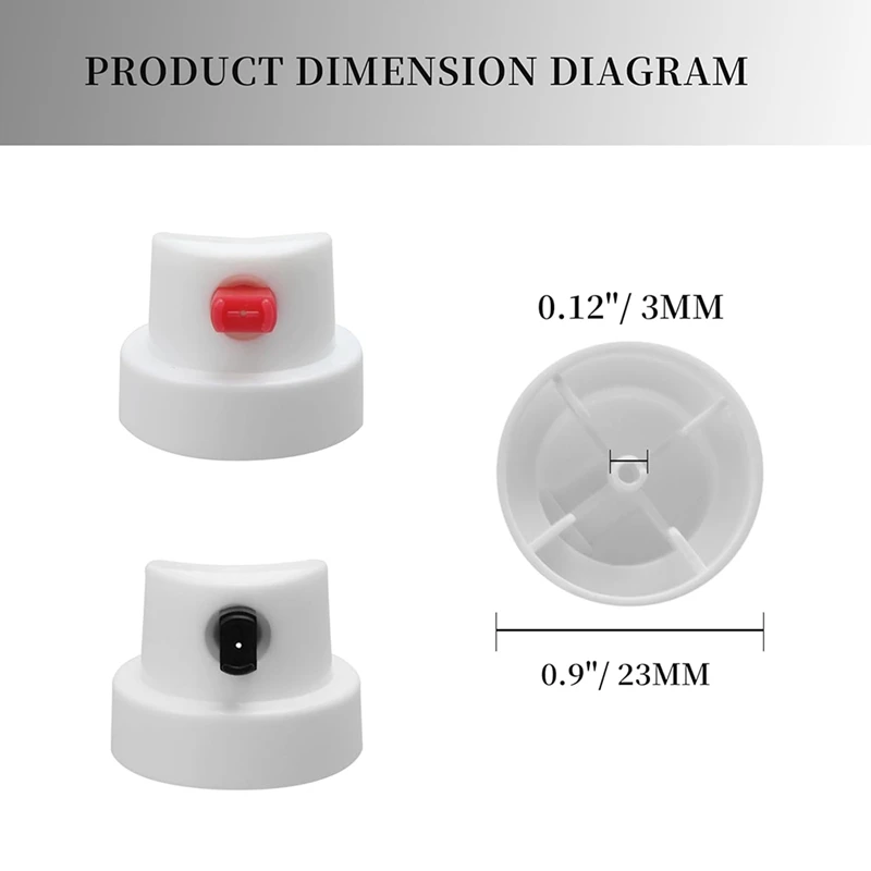 Колпачки для распылительной краски подходят для женских банок, плоские струйные колпачки, насадка для баллончиков-распылителей, каллиграфические насадки для распылительной краски, насадки для распылительной краски-20 шт.