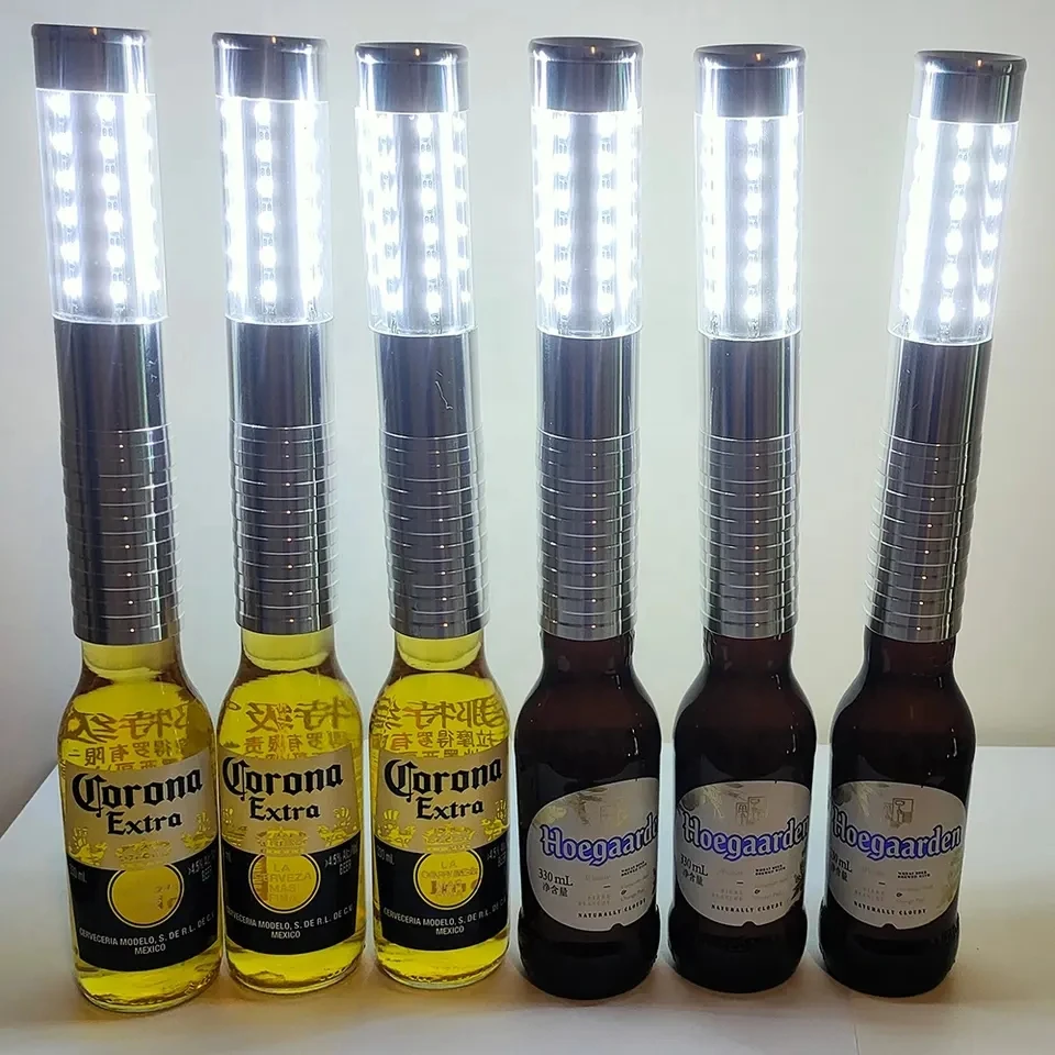 

LED STROBE BATON VIP Bottle Service Handheld Flashlight LED Bottle Sparkler for Nightclubs Wedding Party Event Decor