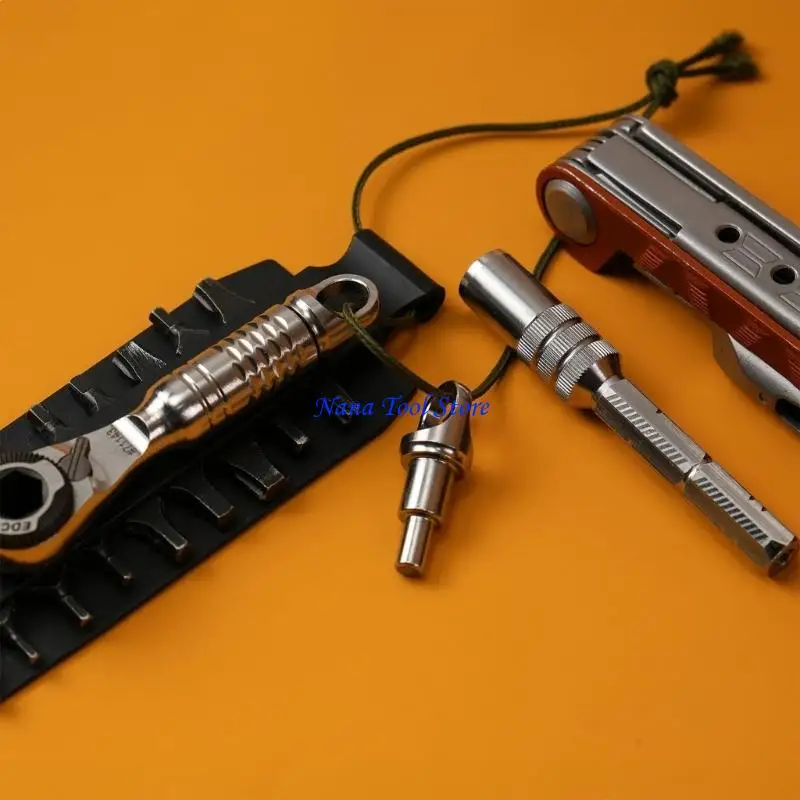 31GJ 2Pcs Heavy Duty Shoulder Rope Clasps Keyrings Attachment for Magnetic Tool and Keychains