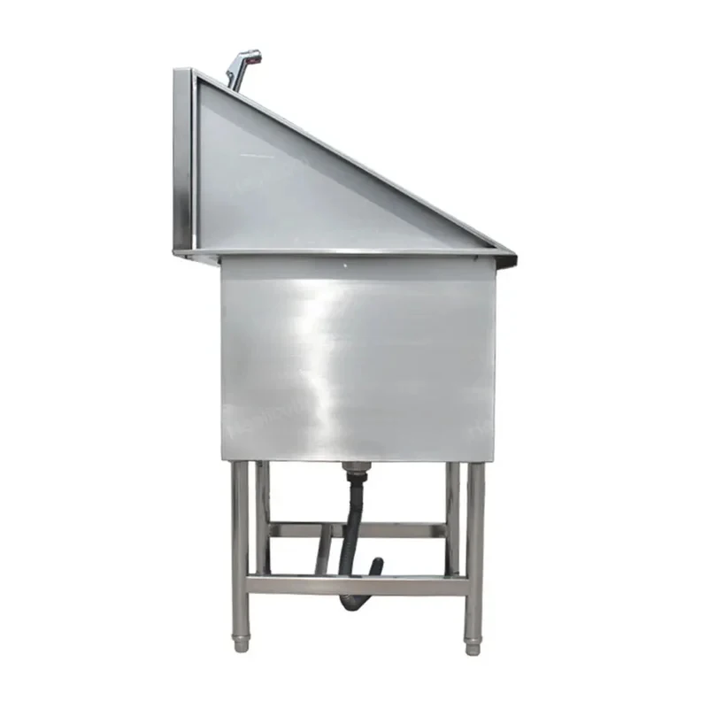 China Suppli Wholale Profsional Stainls Steel Pet Dog Bath Tub