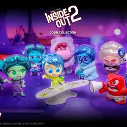 In Stock Anime Inside Out 2 Action Figure Joy Sadness Anger Disgust Collectible Figurine Doll Kids Birthday Gift