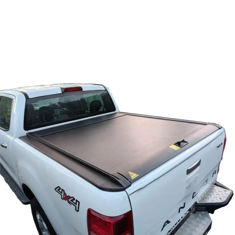 

Factory Hot Selling ST Car Accessories Roller Lid up Truck Pick up Bed Cover Tonneau Cover Aluminium Alloy for Ranger Black 1 S