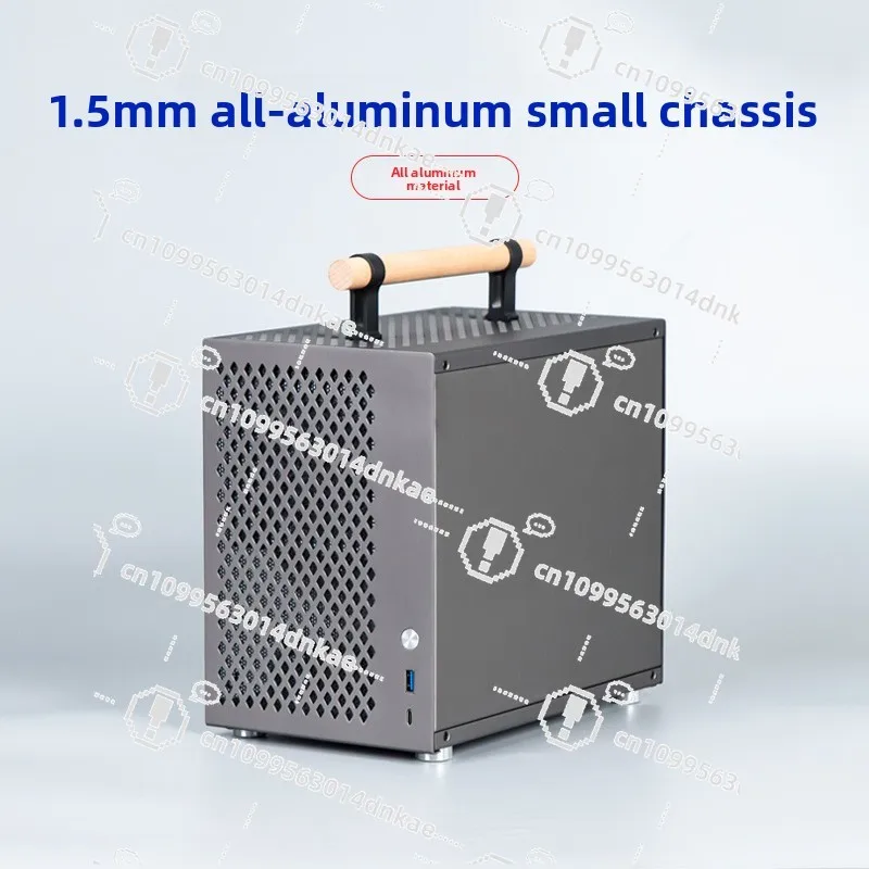Aluminum Xiaobao P70 All Aluminum Mini ITX Portable SFX Desktop in-line Non-C24U35A4 Small Computer Chassis