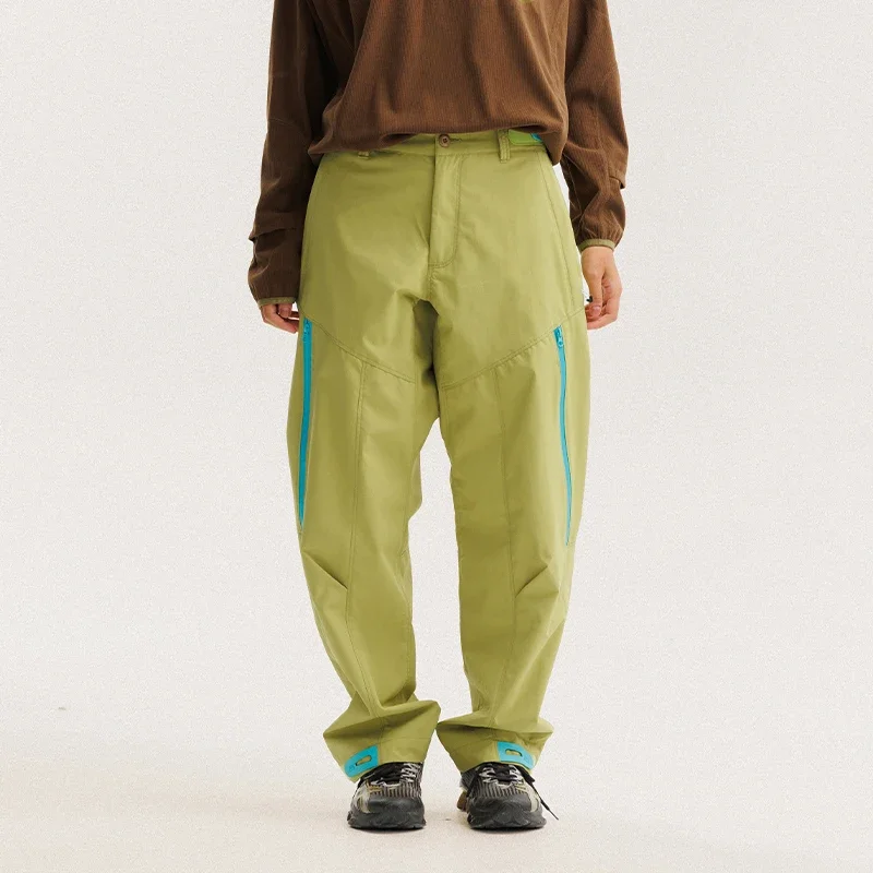 

New Joggers Sweatpants Men Women Waterproof Breathable Soft Shell Loose Casual Techwear Outdoor Sports Cargo Pants Trousers