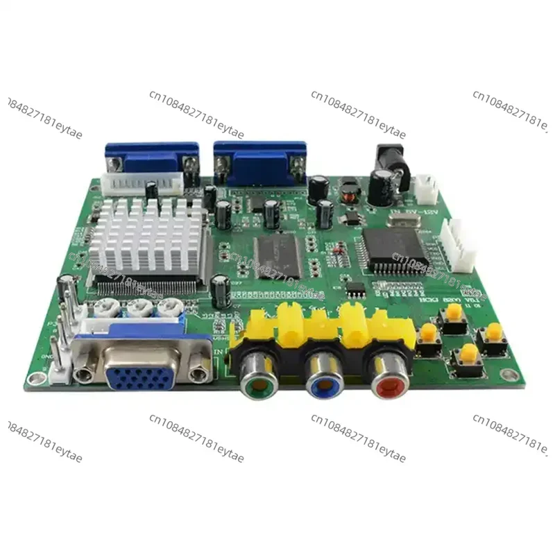 GBS-8220 EGA/CGA to VGA Low To High Resolution Conversion Board High Definition Dual Output Conversion Card Board GBS-8220