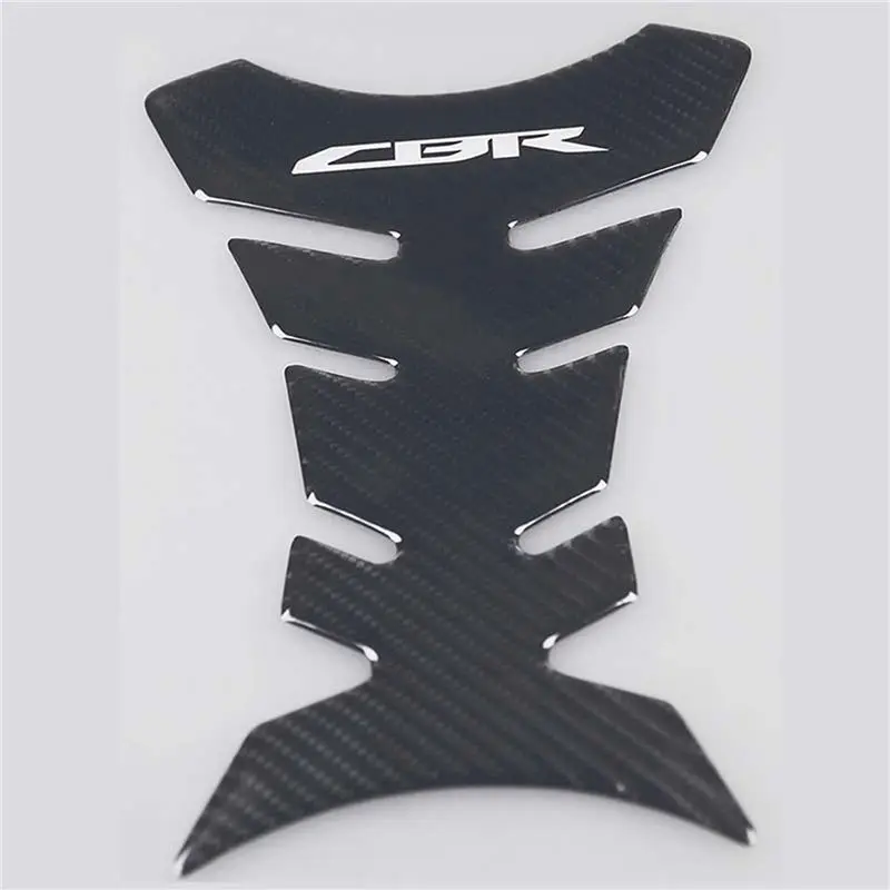 2X Carbon Fiber Tank Pad Gas Oil Fuel Tank Pad Protector For Honda CBR600 1000 954 929 900 RR, CBR250 300 500 R