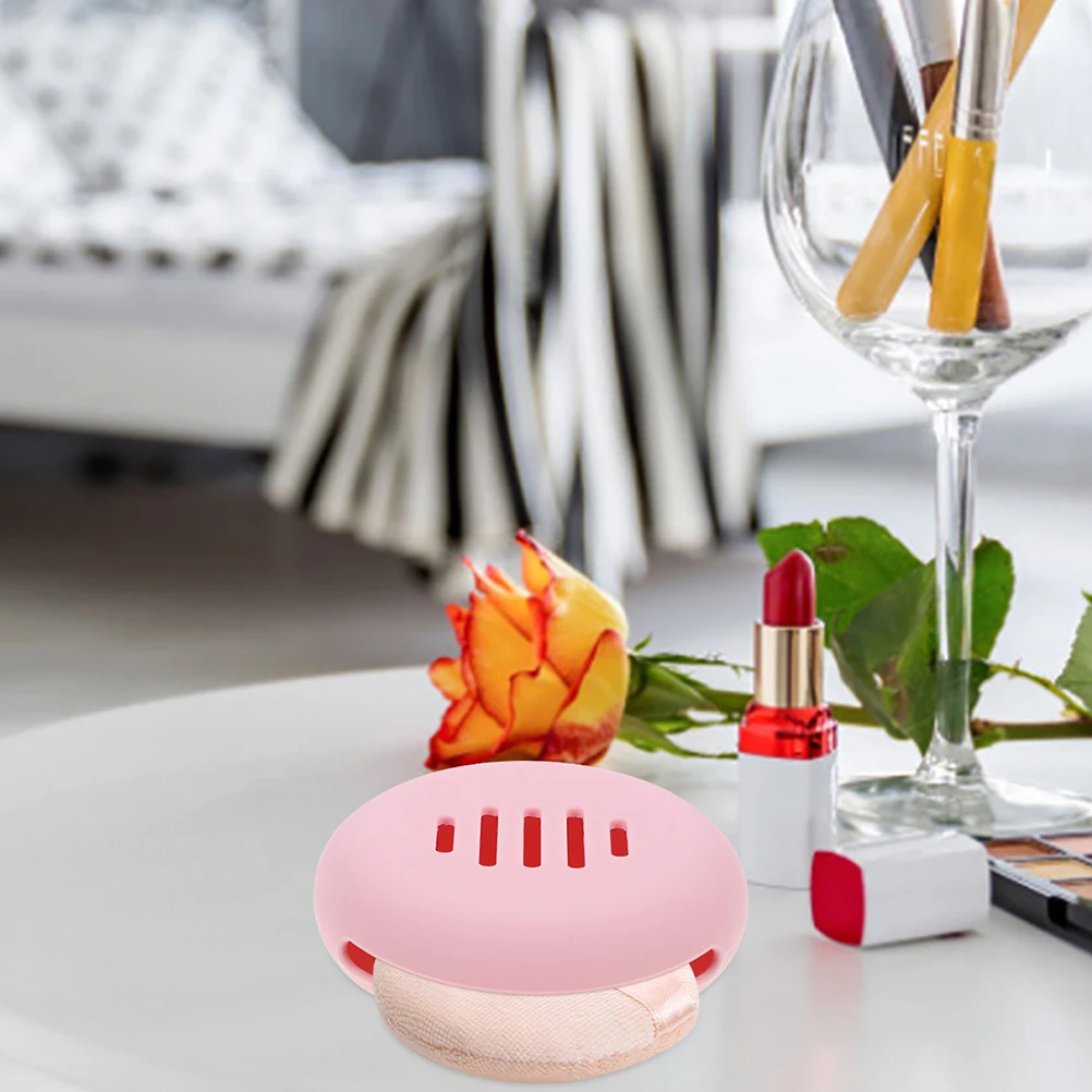 

Powder Storage Case Empty Container Blending Real Makeup Sponge Brush Cleaning Mat Soap