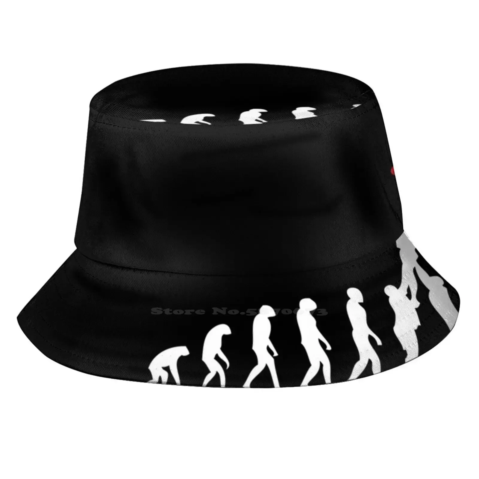 Rugby Evolution Of Man Pattern Hats Outdoor Hat Sun Cap Rugby Union Rugby Fashion Rugby Fans Rugby Out Six Nations