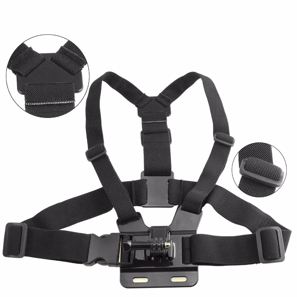 Action camera Chesty Strap for Gopro hero 10 9 8 7 6 5 4 max SJCAM Chest Mount Harness for Go Pro SJCAM for Xiaomi yi