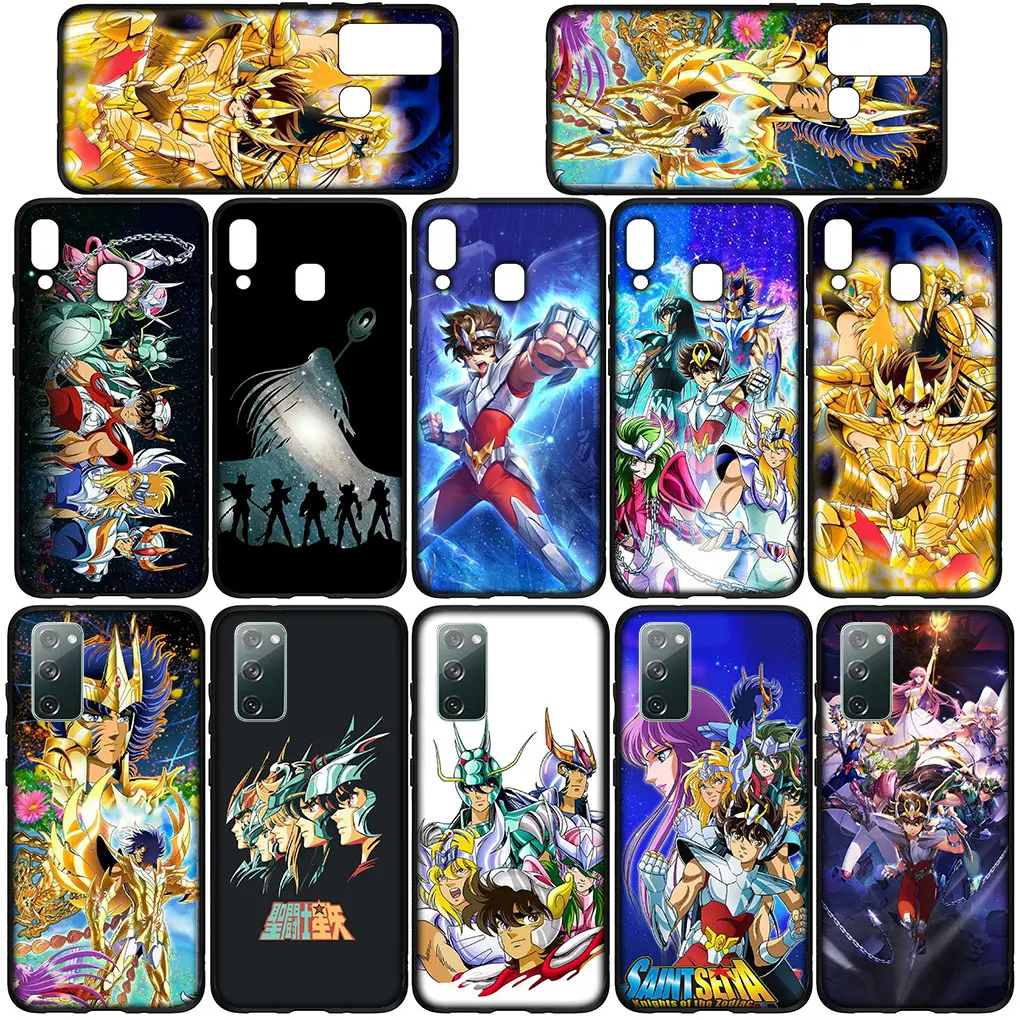 Saint Seiya Cartoon Cover Phone Casing for OPPO A17 A15 A16 A12 A53 A54 A57 A78 A79 A58 A38 A98 A94 A96 A74 A95 A77 A76 Case