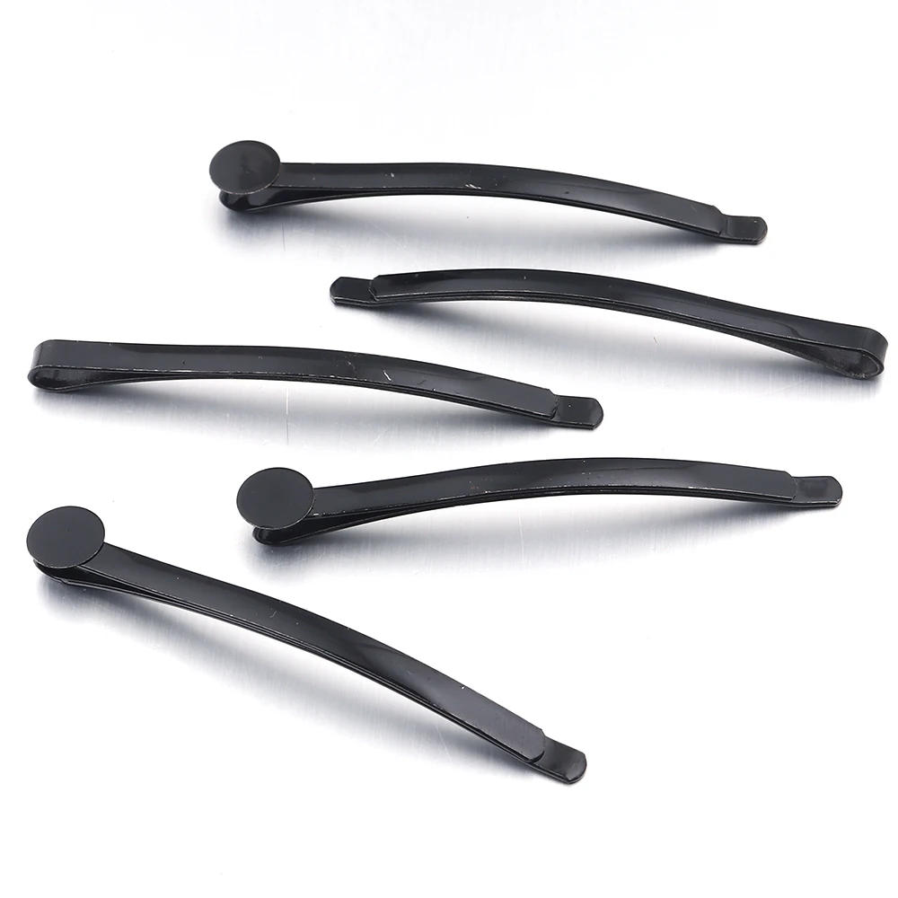 20 قطعة مقاطع الشعر دبوس الشعر بسيط أسود غير مرئي دبوس الشعر المعدني لأدوات تصفيف الشعر DIY بها بنفسك الفتيات العروس أغطية الرأس إكسسوارات الشعر