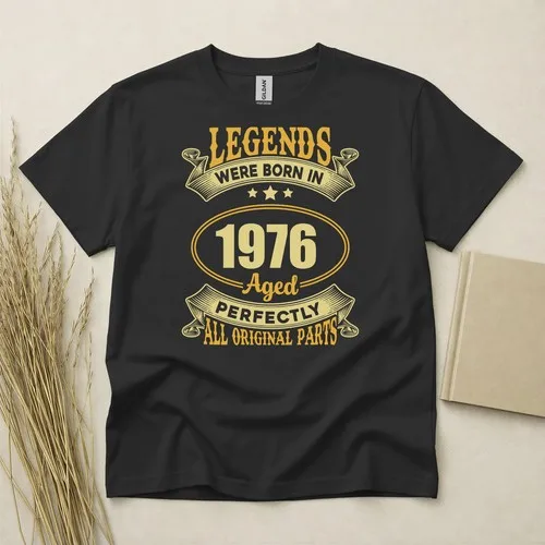 Camiseta para el 50 cumpleaños, nacido en 1976, regalos para 50 años, camiseta perfecta para celebrar los 50 años