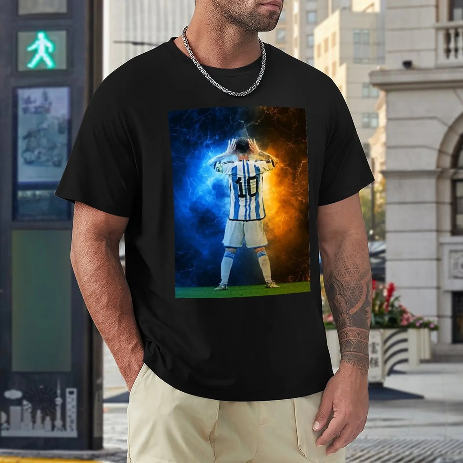 Tshirt CELEBRATION Lionel And Andrés And Messi And Argentina No.10 GOAT Caricature 25 Classic Campaign Activity Competition USA