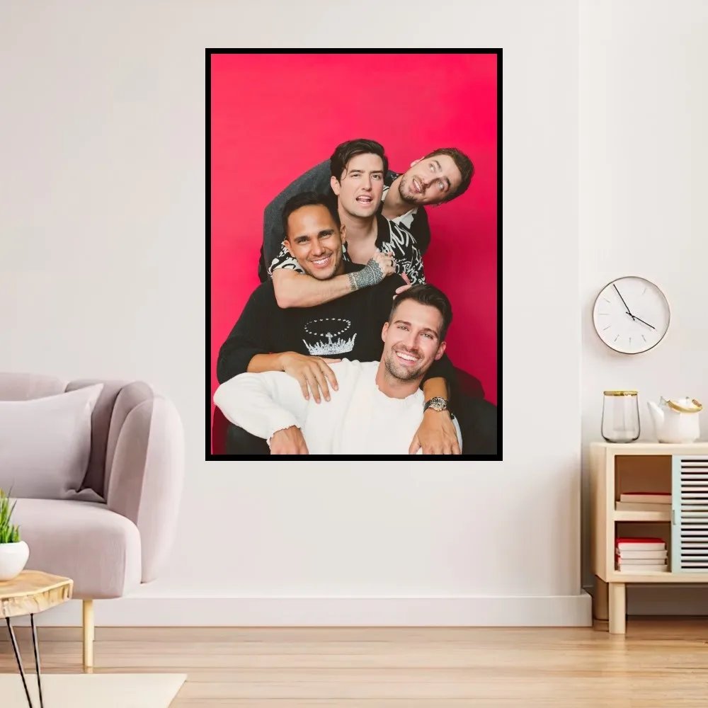 Band Big Time Rush BTR Poster Prints Wall Painting Bedroom Living Room Decoration Office Small