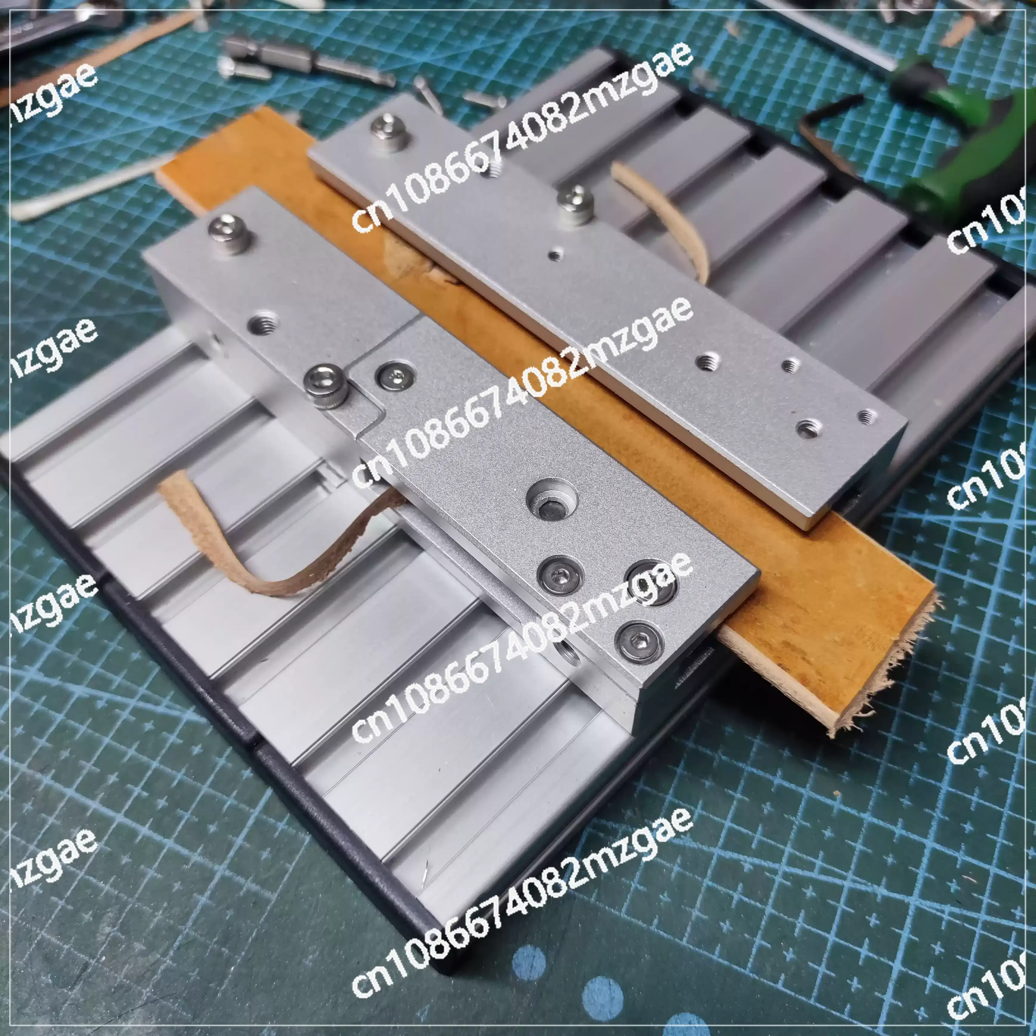 

Кожаный триммер с двойным лезвием, регулируемая ширина, ремешок для ремня из кожи ручной работы, полукруглый режущий инструмент для обрезки дуги