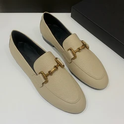 Jenny & Dave New Spring scarpe basse in vera pelle Summer Fashion Office Lady Casual Slip-On mocassini scarpe da donna donna