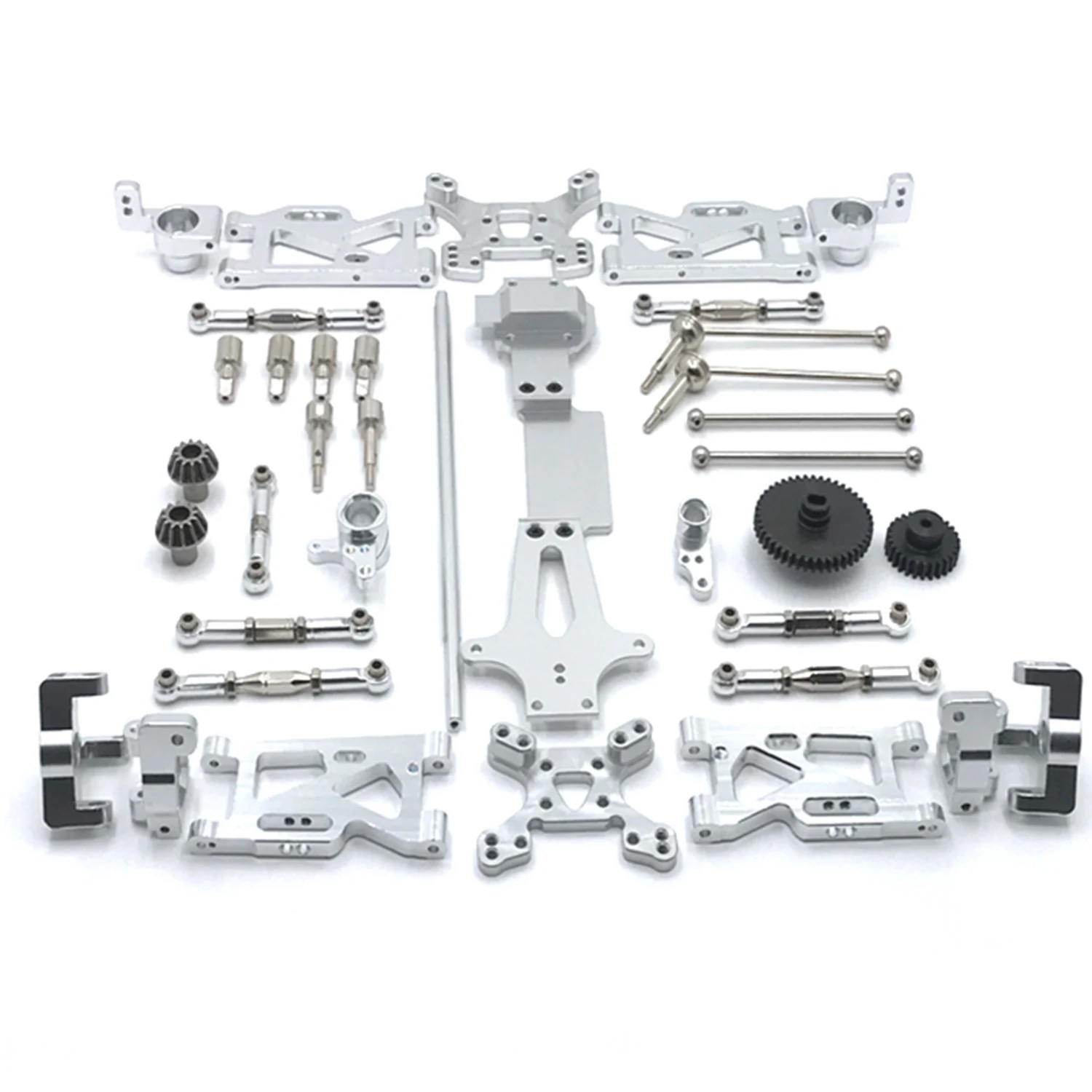 1 ชุดอะไหล่ชุดสําหรับ WLtoys 144001   1/14 RC รถอุปกรณ์โลหะ