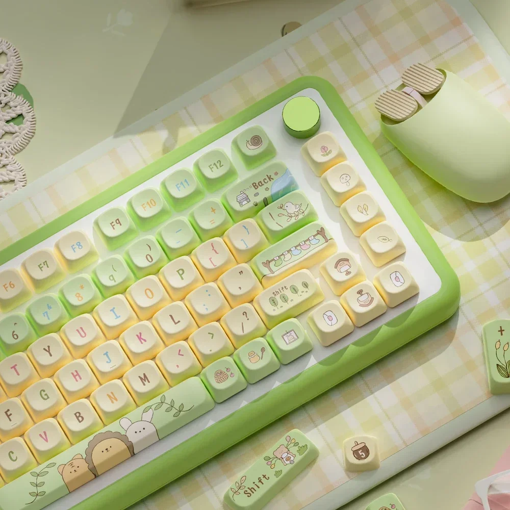 

Forest fairy tale, original theme keycap MCA height, cute girl personality creative keyboard cap